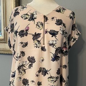 Pink floral top